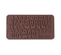 Millya Silicone A-Z Alphabet Chocolate Mould Number Letters Jelly Candy Ice Cream Cake Fondant Molds Baking Tool