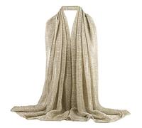 Millya Women Cotton Muslim Headscarf Diamante Long Hijab Scarf Arabia Islamic Oversized Shawl (02842 Pic6)