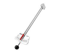 MILMUMU 1/4" Drive Beam Torque Wrench Precision Instrument-Compatible with SAE and MM Bicycle and Automotive Wrench -0-80 Inch-Pounds, 0-9 Newton Meters -High Visibility Markings for Easy Readings