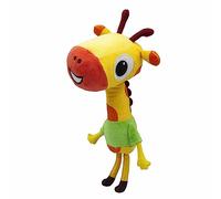 BANDAI Milo Giraffe Teddy Plush Toys - 20cm Lofty Giraffe Toy from the Milo Animated Series | Cute and Cuddly Boys and Girls Toys with Soft Touch Material | Adorable Cartoon Animals Toys for Kids