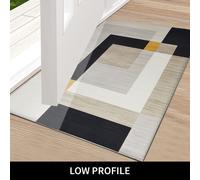 (MILO, 40cm x 60cm ( 1 ft 4" x 2 ft)- Small Door Mat) Non Slip Area Rugs Printed Geometric Carpets Mats