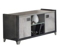 Milo Italian Grey 105cm TV Unit