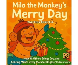 Milo the Monkey’s Merry Day: Helping Others Brings Joy, and Sharing Makes Every Moment Brighter Bedtime Storie For Kids Ages 4-8
