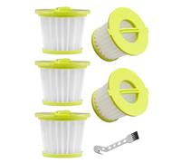 Miloidea 5 Pack Heap Vacuum Filter Set for Ryobi ONE+ 18V Handheld Vacuum PCL700 PCL704 PCL705, Hand Vacuum Cleaner Replacement Parts for Ryobi Vacuum, Replace Part # A32F05N A32HF00