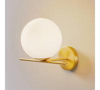 miloox by Sforzin Jugen wall light, gold, one-bulb