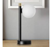 miloox by Sforzin Pomì table lamp, one-bulb with glass ball