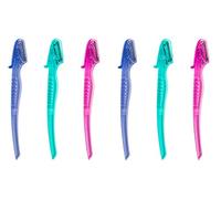 Milos Premium Eyebrow Razor for Women - Pack of 6 Facial Razor Dermaplaning Blades for Face - Facial Hair Remover