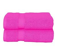 Milosc 2 Pack Bath Sheet 100% Egyptian Cotton 600GSM Hotel Quality Guest Towel Set Super Absorbent Quick Dry Extra Soft Bathroom Bath Sheet Sets (Pink)