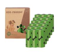 Milosc Dog Waste Bags, Extra Thick, Strong, 100% Leak-Proof Biodegradable Dog Waste Bags (540)