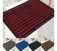 Milosc New Stripe Design Washable Non Slip Door mat Barrier Mats For Indoor & Outdoor Home Hallway Commercial Mat Entrance Mats Rubber Mats Large Kitchen Mats Small Entrance Mat