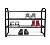 Milosc Shoe Rack Small to Large 3, 4, 5 Tier Shoe Racks Strong & Durable Easy Assemble Strong Shoe Rack (4 Tier)