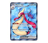 Milotic ex 217/191 Ultra Rare Full Art Pokemon Card | Shiny Pokémon Cards | Pokémon EX | Surging Sparks | Pokemon Scarlet and Violet | Titan Cards Authenticated