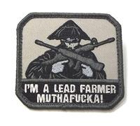 Milspec Lead Farmer Morale Patch SWAT Color