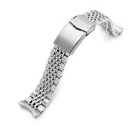 MiLTAT 22mm Goma BOR Watch Band compatible with Orient Kamasu RA-AA0004E19A RA-AA0001B19A RA AA0002L19B