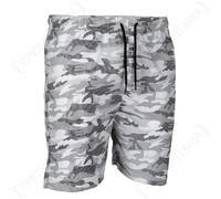 Miltec Elastic Waistband Summer Cool Swim Shorts Bottoms - Urban Camo