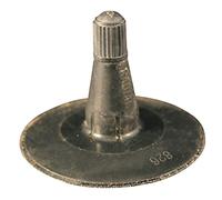 Milton 1 3/8” Patch Tube Type Tire Valve 474, Patch Valve, Apply Hot or Cold, 0.625 Rim Hole Diameter, Fits 16” Tubes, TR 15