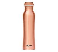 MILTON 1 Litre Copper Bottle, 100% Pure, Leakproof BPA-Free, Copperas | Natural Copper Material, Ayurvedic Wellness, BPA-Free, Leakproof Lid, Wide Mouth, Office & Daily Hydration
