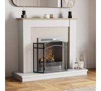 Milton 3 Panel Folding Fire Guard - Fireplace Screen
