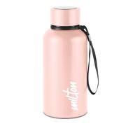 Milton Aura 500 Thermosteel Bottle, 520 ml, Beige | 24 Hours Hot and Cold | Easy to Carry | Rust Proof | Leak Proof | Tea | Coffee | Office| Gym | Home | Kitchen | Hiking | Trekking | Travel Bottle