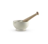 Milton Brook Mortar and Pestle, Vitrified Porcelain, Size 0, 10cm Diameter, White MB947002