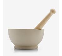 Milton Brook Stone Mortar & Pestle With Wooden, 6 Inch