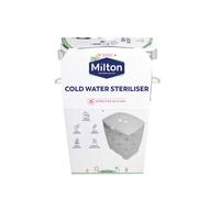 Milton Cold Water Steriliser (White), Packaging may vary