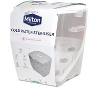 Milton Cold Water Steriliser (White), Packaging may vary
