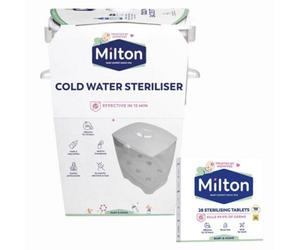 Milton Cold Water Steriliser X 1 & Milton Sterilising Tablets 28 X 1