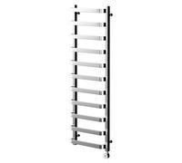 Milton Curved Digital Thermostatic Electric Heated Towel Rail | Chrome | Mild Steel | 1500mm x 500mm