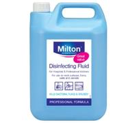 Milton Disinfecting Fluid, For Use On Work Surface, Floors, Walls & Ustensils 5L x 1