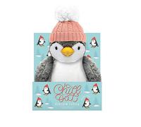 Milton & Drew Chill Out Penguin Plush Toy with Heatable Insert in Gift Box