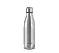 Milton Duo DLX 350 Thermosteel 24 Hours Hot and Cold Water Bottle, 1 Piece, 350 ml, Silver | Leak Proof | Office Bottle | Gym | Home | Kitchen | Hiking | Trekking | Travel Bottle