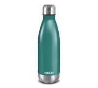 Milton Duo DLX 750 Thermosteel 700 ml Water Bottle, 24 Hr Hot and Cold I Leak Proof Lid, ISI Certified I Vacuum Insulated I for Office, Gym, School I Matt Green