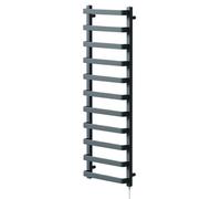 Milton Electric Heated Towel Rail | Anthracite | Mild Steel | 1500mm x 500mm