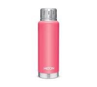 Milton Elfin 160, Double Wall Vacuum Insulated Flask, 160 ml | 5.4 oz | Hot & Cold Water Bottle, 18/8 Stainless Steel, Compact Flask, Durable Body, BPA Free, Leak-Proof Simple Screw Lid | Pink