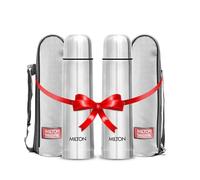 Milton Flask 500 ml (16 oz) Insulated Bottle with Cover, Flip Lid, Set of 2