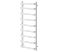 Milton Heated Towel Rail | White | Mild Steel | 1200mm x 500mm