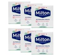 Milton Hygiene Sterilising Tablets - 6 Pack (168 Tablets) | Baby Bottle & Breast Pump Cleaning Steriliser | for Daily Use