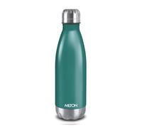 Milton Insulated Water Bottle 500 ml (16 oz), Stainless Steel Double Walled Vacuum for 24 Hours Hot and Cold, Leakproof, BPA Free, Thermosteel Duo DLX 500 ml Matt Green