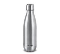 Milton Insulated Water Bottle 750 ml (24 oz), Stainless Steel Double Walled Vacuum for 24 Hours Hot and Cold, Leakproof, BPA Free, Thermosteel Duo DLX 1000 Silver