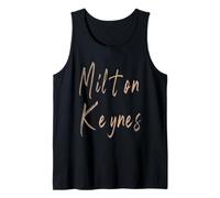 Milton Keynes England Vintage Elegant Design Tank Top
