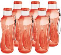 MILTON Kids Water Bottles - Reusable Leakproof 355 ml Plastic Wide Mouth Large Big Drinks Bottle - BPA & Leak Free Water Bottle with Handle Carrier Strap for School, Cycling, Camping, Hiking, Gym Yoga