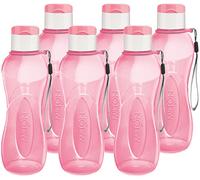 MILTON Kids Water Bottles - Reusable Leakproof 355 ml Plastic Wide Mouth Large Big Drinks Bottle - BPA & Leak Free Water Bottle with Handle Carrier Strap for School, Cycling, Camping, Hiking, Gym Yoga