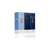 MILTON-LLOYD Eau de Toilette Triple Pack for Men - The Man Silver, True Grit & The Man Cobalt - Woody, Spicy & Aromatic Fragrance Collection - Gift for Him (3x50ml)