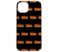 Milton, Louisiana Retro 80s Style Case for iPhone 15 Plus
