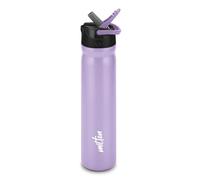 MILTON Max 800 Stainless Steel Sipper Water Bottle 700 ml, Single Walled, ISI Certified I Leak Proof Lid, Rust Proof I for School, Office, Gym I Purple