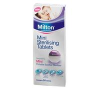 Milton Mini Sterilising Tablets - 50 Pack - Pack of 6