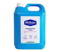 Milton Professional Disinfecting Fluid 5L Bottle Utensil Surface Floor Walls Hospital Kitchen Industrial Cleaner Sterilising Antiseptic Liquid with Welari Thank You Card | (1pack) (5litre)