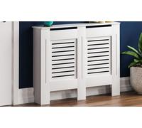 Milton Radiator Cover: Medium/Grey