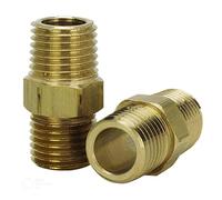 Milton S-646 1/4" MNPT Hex Nipple - Pack of 2